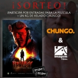 Sorteo Helados Chungo: Ganá 1 premio de 1kg de Helado Chungo + 1 par de entradas para ir a ver Hellboy