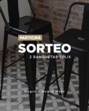 Home Kong sortea 2 banquetas Tolix