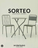 Sorteo Inventario Inmobiliario: Ganá combo de mesa + sillas