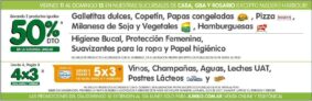 Ofertas de fin de semana Jumbo del 11 al 13 de septiembre: 50% de descuento en la segunda unidad de productos seleccionados de almacén, perfumería, 4×3 en bebidas y más!
