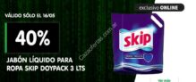 Promo Hot Sale 2019 Jumbo y Disco 16 de mayo: 40% de descuento en jabón líquido para ropa Skip