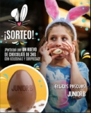 Sorteo de Pascuas Junior B: Ganá un huevo de chocolate de 3kg