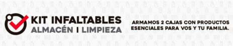 Kits infaltables Jumbo, Disco y Vea de alacena y limpieza de hogar desde $799