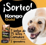 Sorteo Kongo: Ganá bolsas de 15 kilos de Kongo Gold + comedero