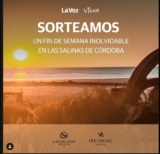Sorteo La Voz San Valentín: Ganá un fin de semana en Las Salinas de Córdoba