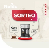 Sorteo de Mayo Naldo Digital: Ganá una cafetera Espresso Oster Prima Latte