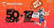 Ofertas Megatone Hot Sale 2017: hasta 60% de descuento y 18 cuotas sin interés