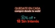 Promo Megatone Quedate en Casa: Hasta 30% off + hasta 18 cuotas sin interés