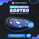 Sorteo Día del Padre Mesas de Poker: Ganá un paño de Poker personalizado