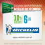 Promoción Michelin con Visa Provencred: 10% de descuento y 6 cuotas sin interés