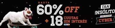 Minicuotas Ribeiro Cyber Monday 2019: Hasta 60% off + 18 cuotas sin interés