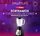 Ganá una licuadora de vidrio, licuadora de mano o un exprimidor de cítricos Smartlife cortesía de Musimundo
