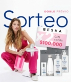 Ganá 1 de 2 Giftcards de $100.000 de Besha + 1 combo PerPiel Florece tu Piel