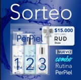 Ganá una rutina PerPiel + una gift card de $15.000 en RUD zapatos