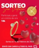 Sorteo San Valentín: Ganá un cintillo de oro 18K