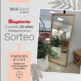 Sorteo Sagitario 35 Años: Ganá un espejo con marco angosto