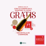 Sorteo Ribera Shopping: Ganá una botella de champagne GRATIS