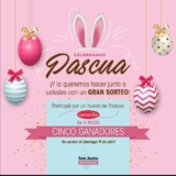 San Justo Shopping sortea 5 súper huevos de chocolate de 4kg