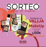 San Justo Shopping y Get The Look sortean 2 valijas de Make Up con más de 20 productos