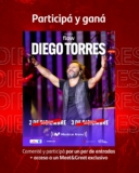 Sorteo Santander: Ganá un par de entradas + Meet&Greet con Diego Torres