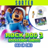 Sorteo Rock Dog 3 Rockeando Juntos: Ganá 1 de 2 kits de remera, rompecabezas y micrófono
