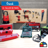 Concurso Día del Padre Sodimac «El taller de papá»: con tu compra participá por dos talleres de herramientas en eltallerdepapa.com.ar