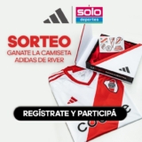Solo Deportes sortea 2 camisetas Adidas de River Plate