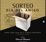 Sorteo Día del Amigo: Ganá una caja con 6 vinos de Bodega Tierra de Hermanos