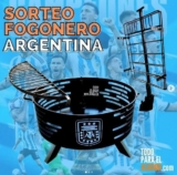 Ganá un fogonero de 60 cm diámetro Selección Argentina con accesorios