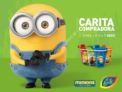 Promoción Vasos Minions Levité: 3 tapas de Villa del Sur + $10 y te llevás un vaso. Canjealos en los YPF Full.