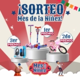 Sorteo Vital Mes de la Niñez: Ganá monopatín, bicicleta o auricular gamer