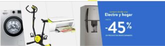 Promo Walmart online: Hasta 45% off en electro y hogar