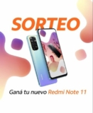 Xiaomi Argentina sortea el nuevo Redmi Note 11
